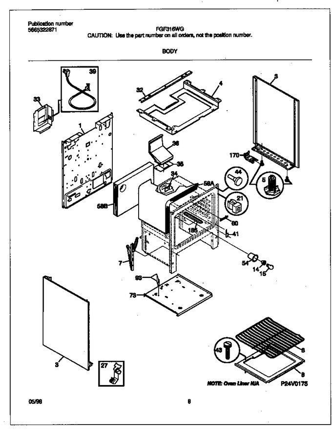 Diagram for FGF316WGSD