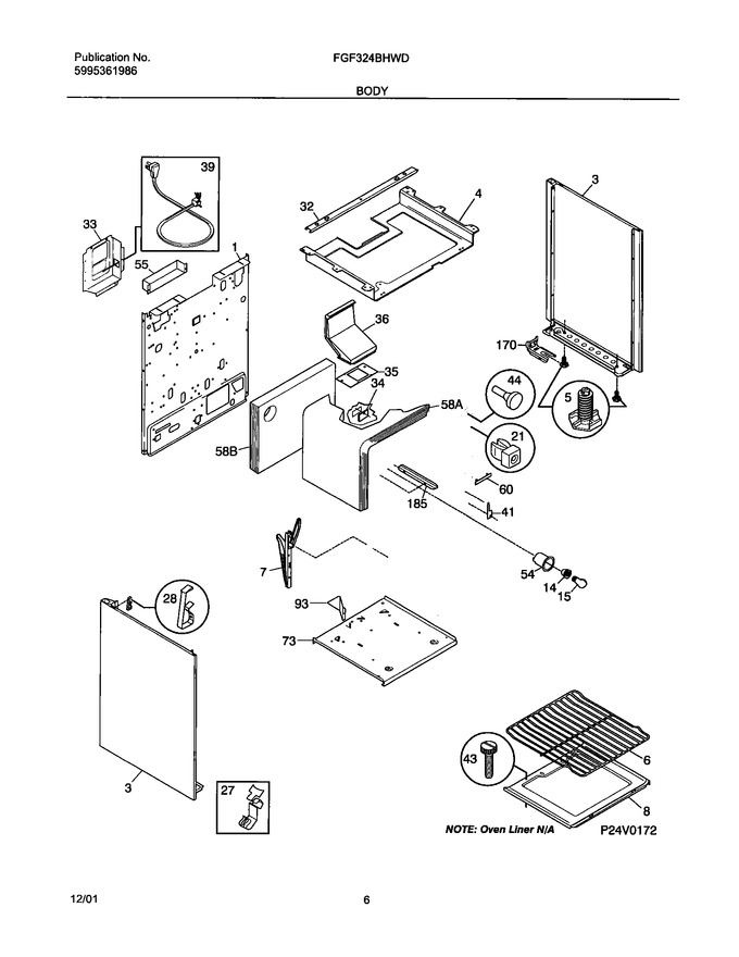Diagram for FGF324BHWD