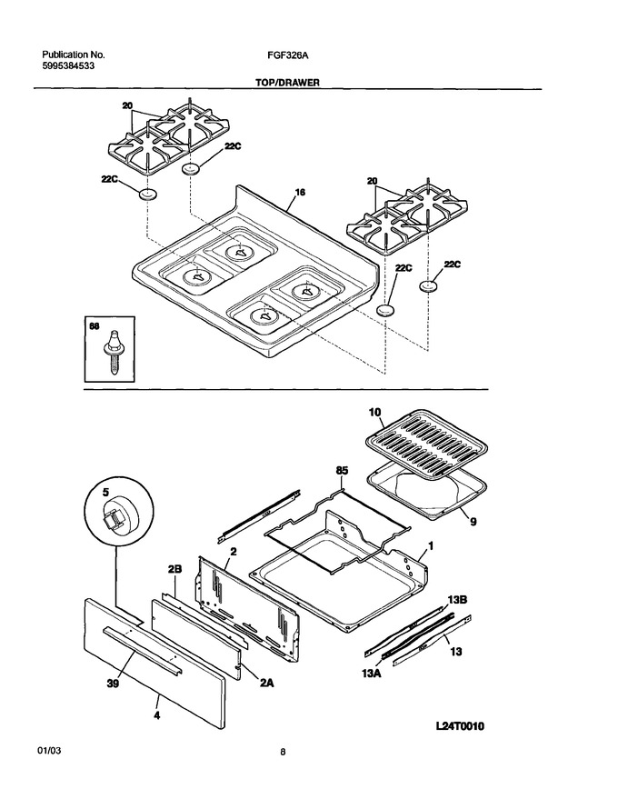 Diagram for FGF326AWD