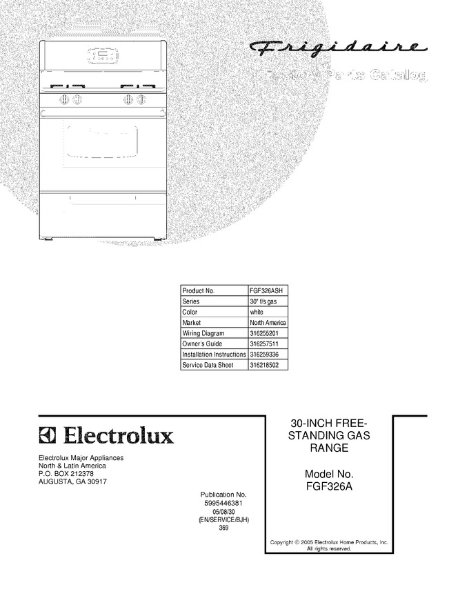 Diagram for FGF326ASH