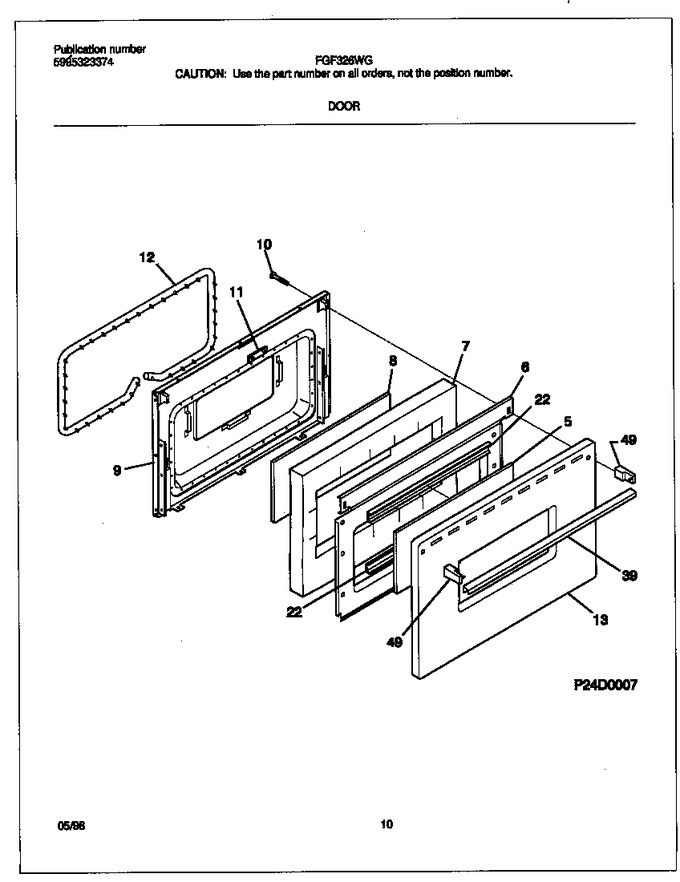 Diagram for FGF326WGTF