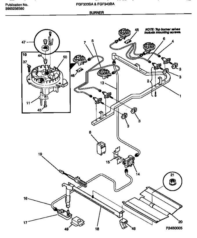 Diagram for FGF343BAWB