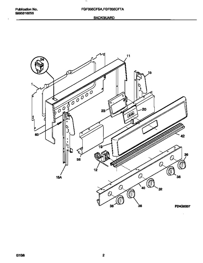 Diagram for FGF335CFTA