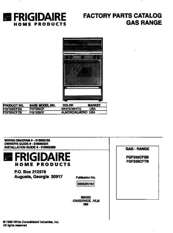 Diagram for FGF335CFTB