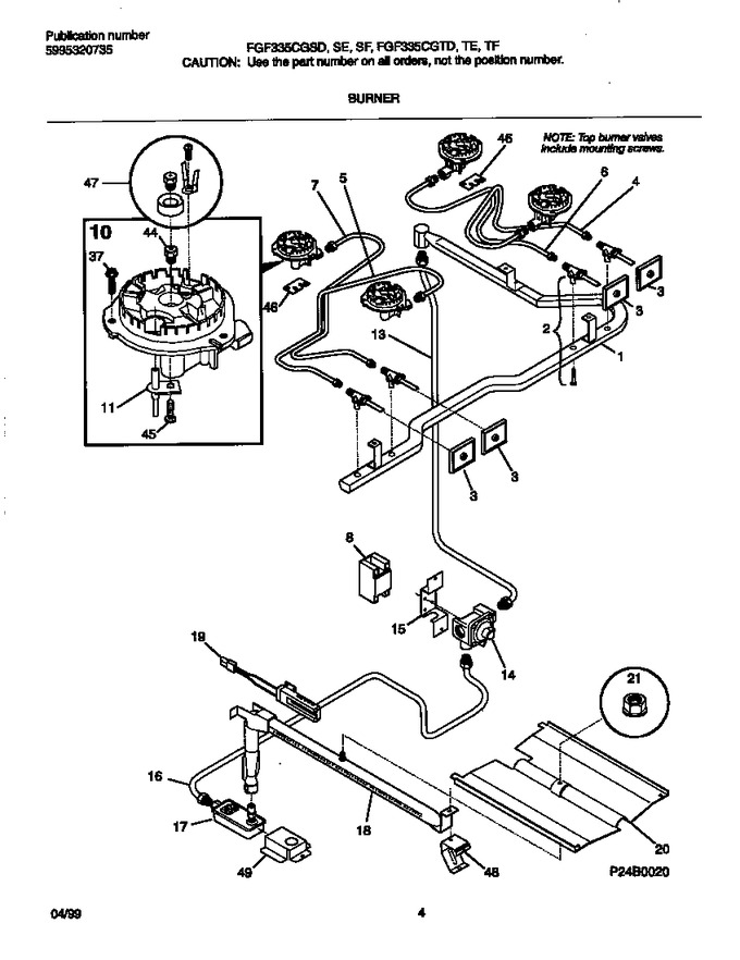 Diagram for FGF335CGTE