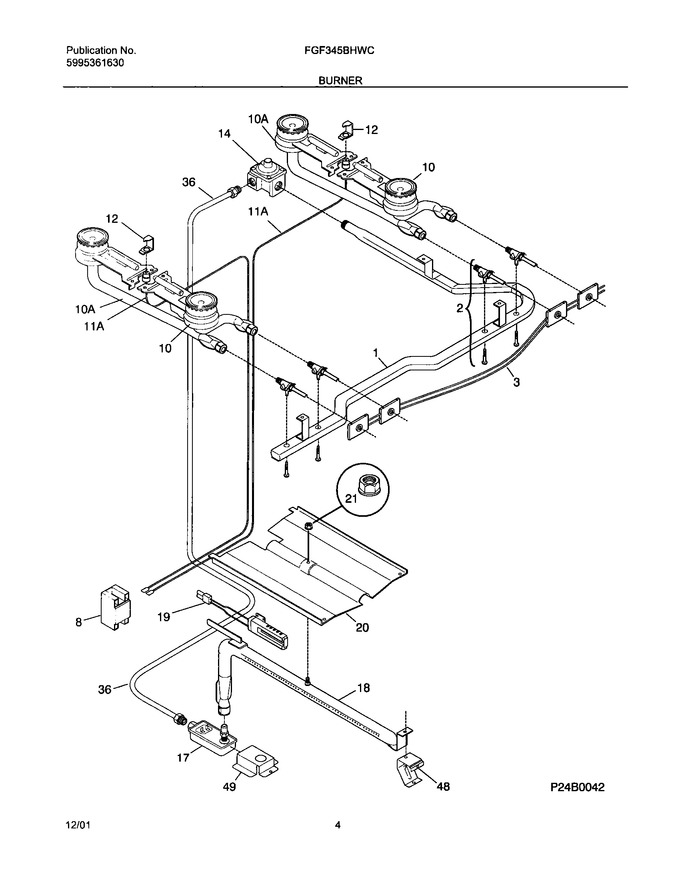 Diagram for FGF345BHWC