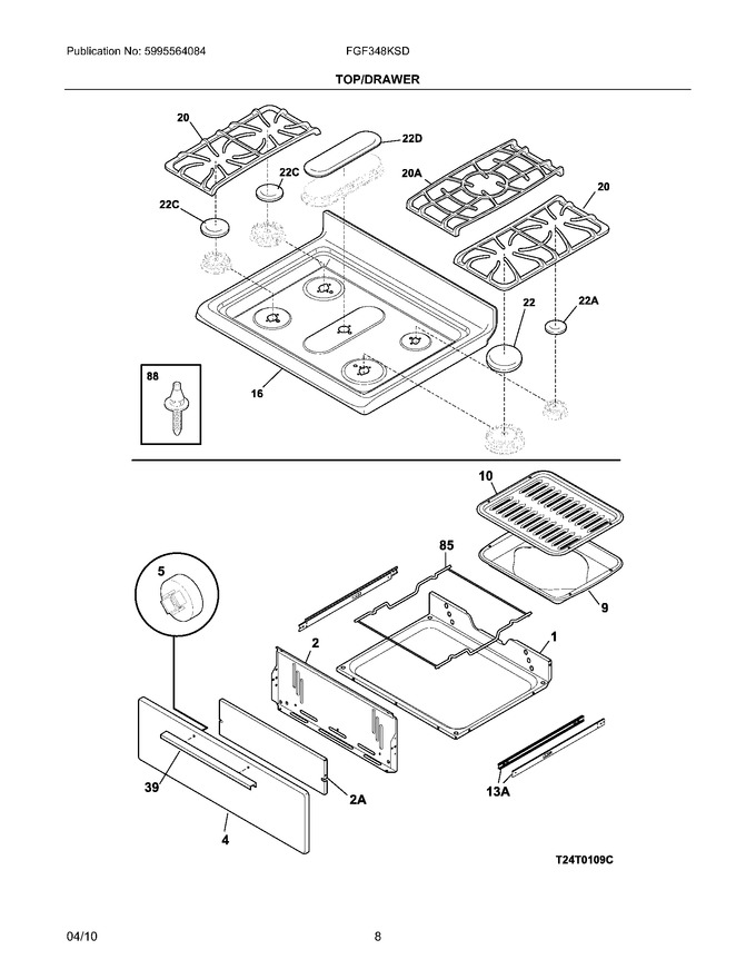 Diagram for FGF348KSD