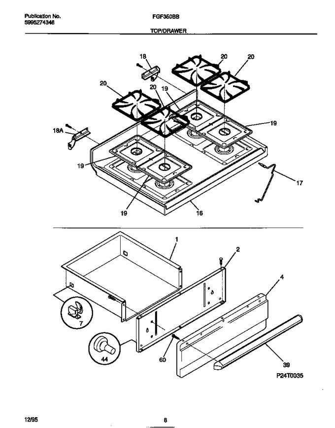 Diagram for FGF350BBWB