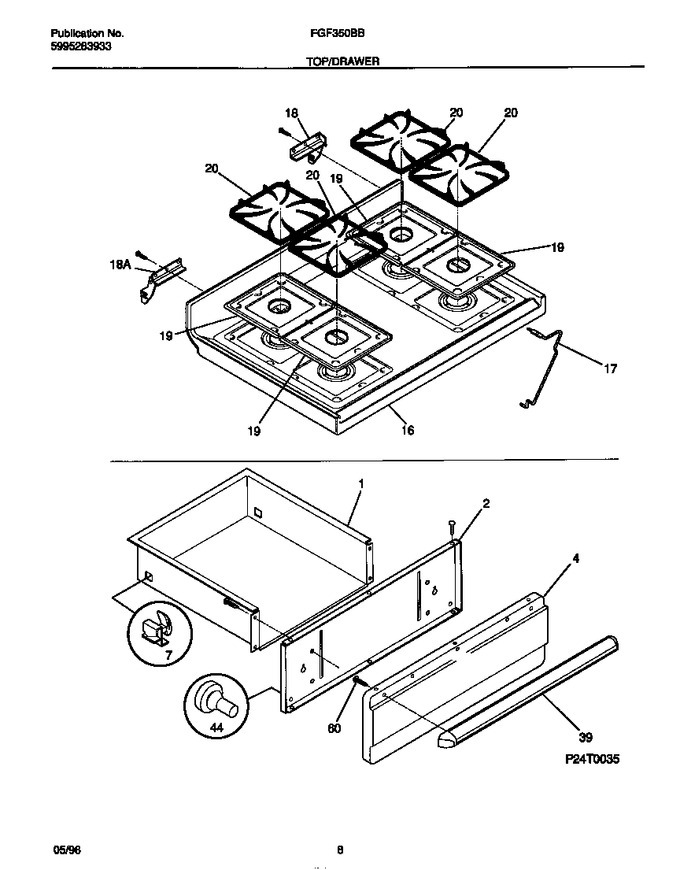 Diagram for FGF350BBDC