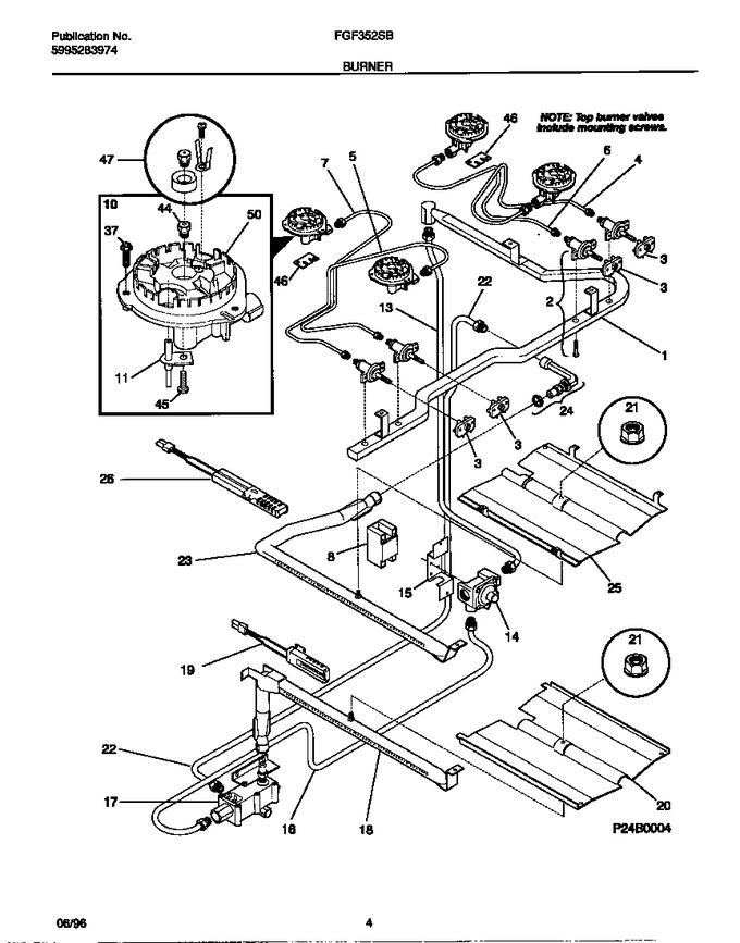 Diagram for FGF352SBWE
