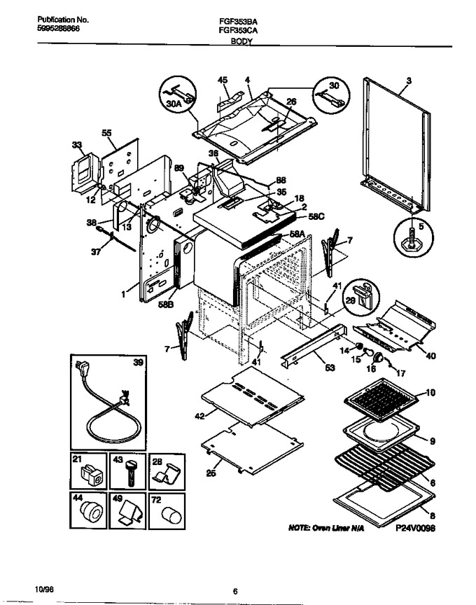 Diagram for FGF353CASF