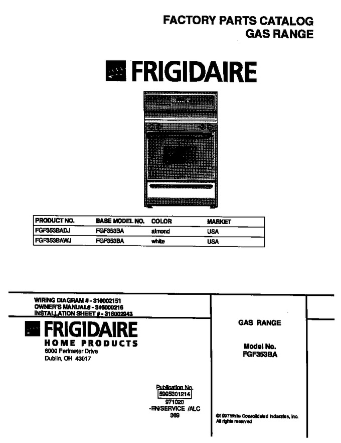 Diagram for FGF353BAWJ