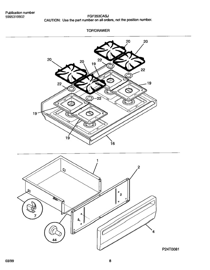 Diagram for FGF353CASJ