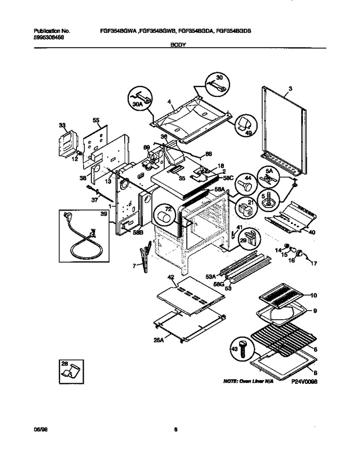 Diagram for FGF354BGWB