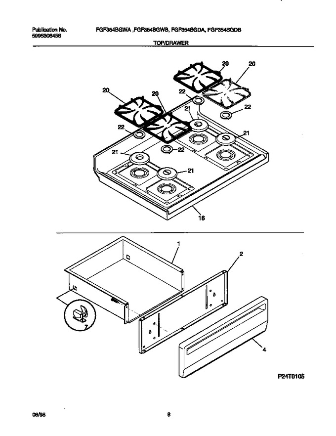 Diagram for FGF354BGWB