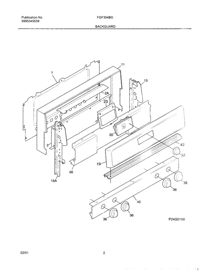 Diagram for FGF354BGWF