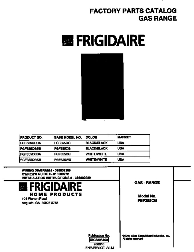 Diagram for FGF355CGSA