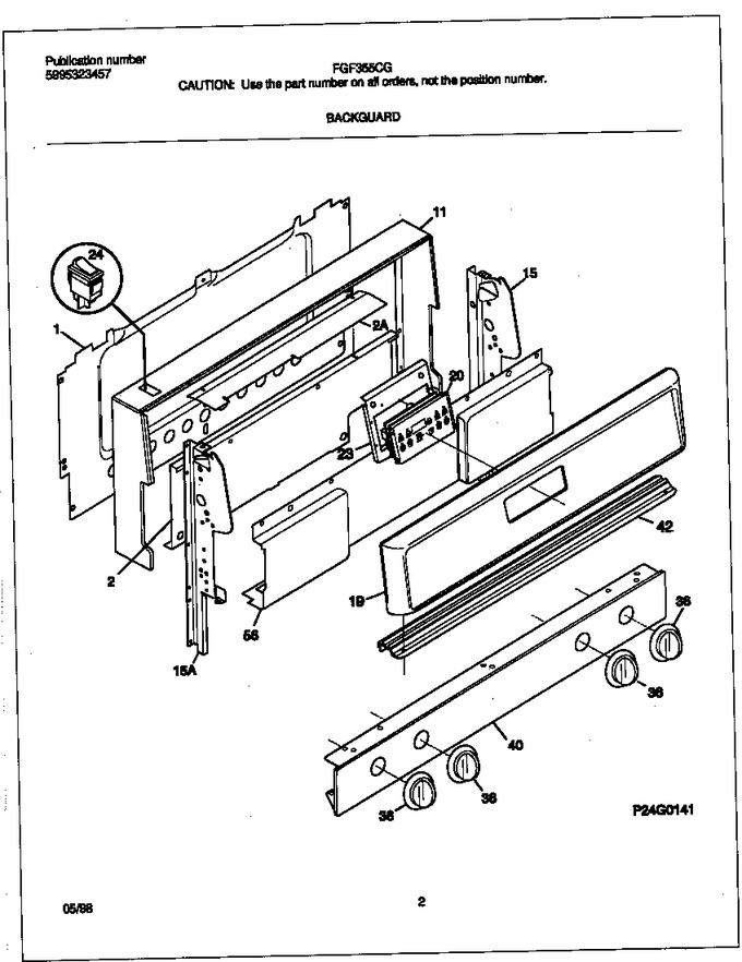 Diagram for FGF355CGSD