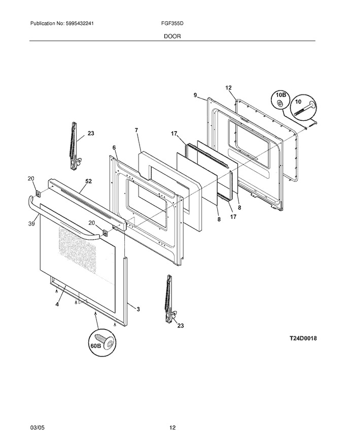 Diagram for FGF355DWB