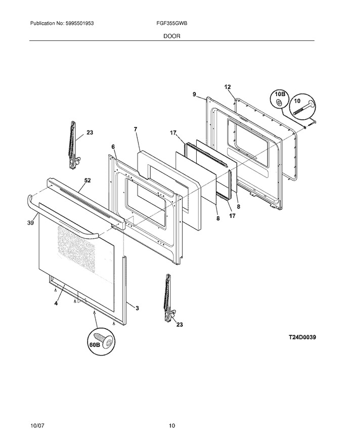 Diagram for FGF355GWB