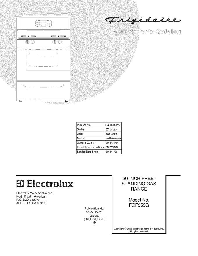 Diagram for FGF355GWC