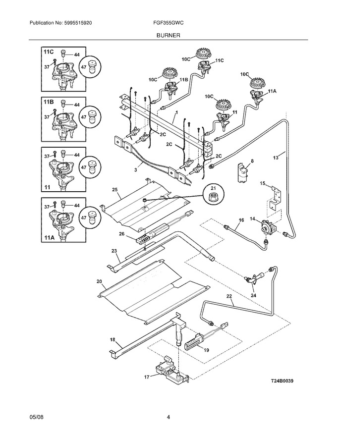 Diagram for FGF355GWC