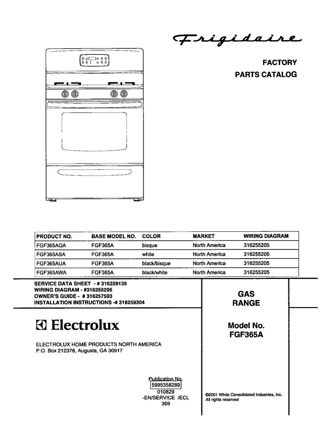 Diagram for FGF365AQA