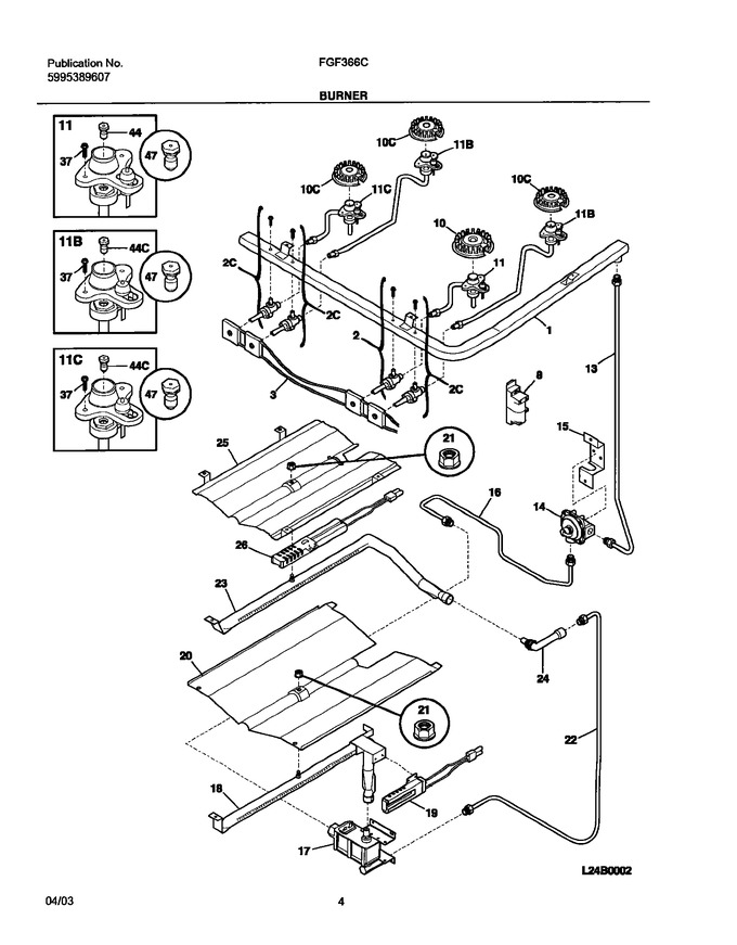 Diagram for FGF366CSB