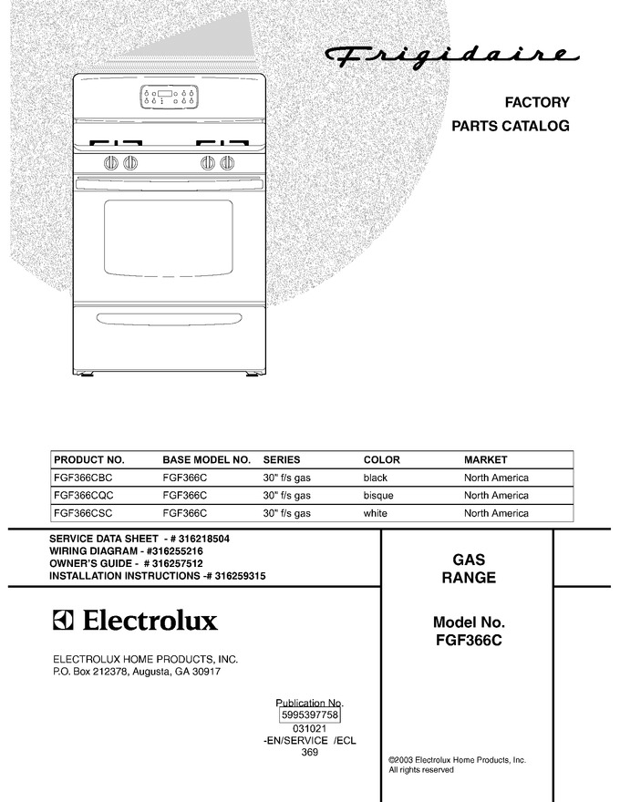 Diagram for FGF366CSC
