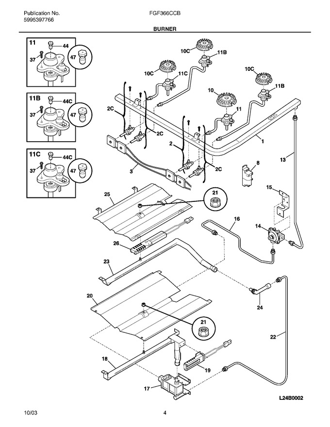 Diagram for FGF366CCB
