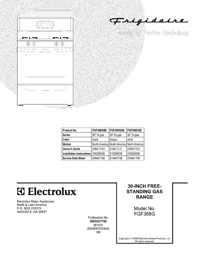 Diagram for FGF368GBE