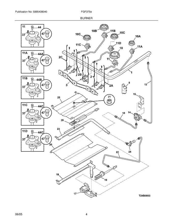 Diagram for FGF375EQA