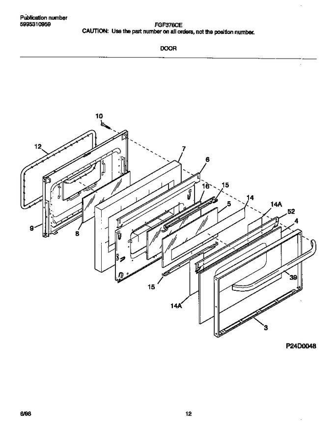Diagram for FGF376CESJ
