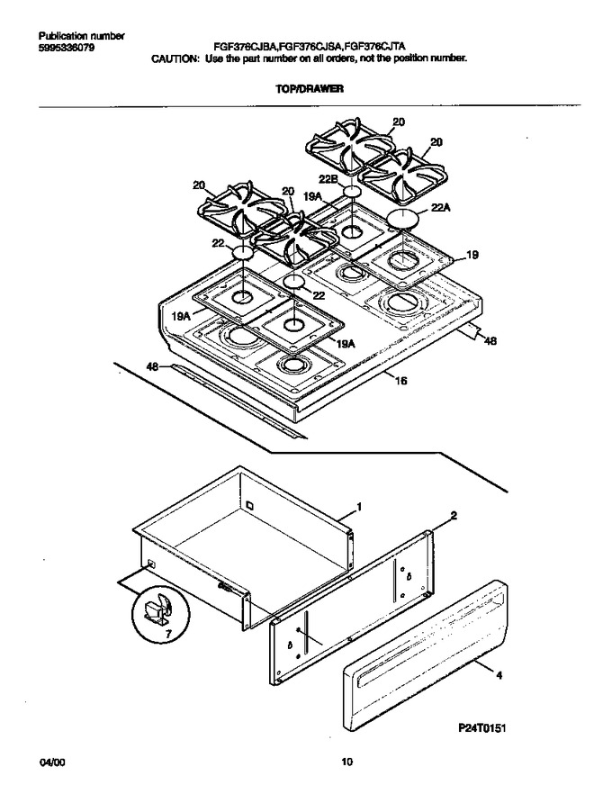 Diagram for FGF376CJSA