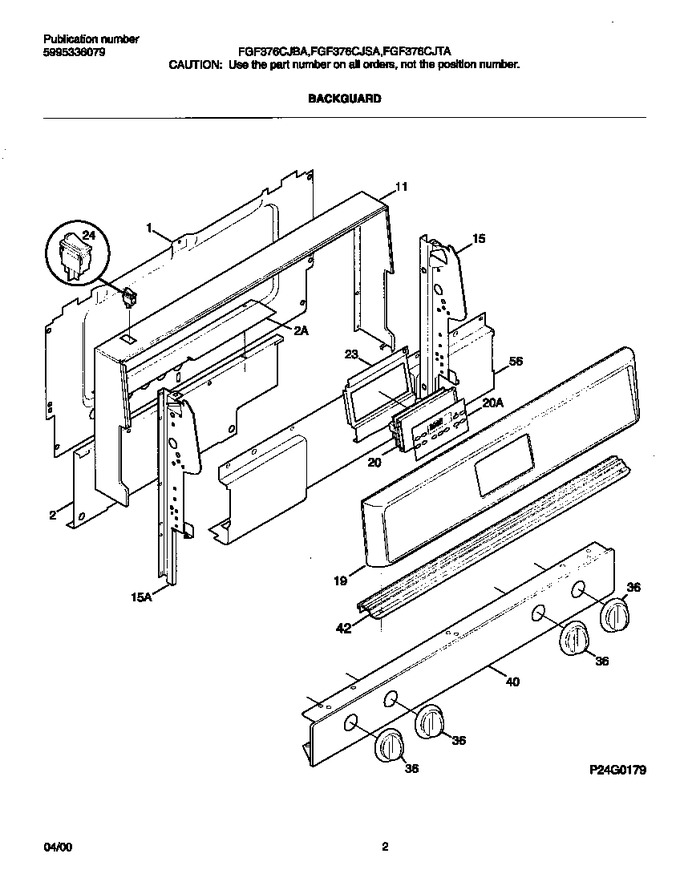 Diagram for FGF376CJSA