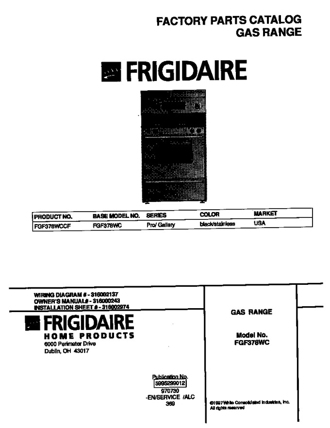 Diagram for FGF378WCCF