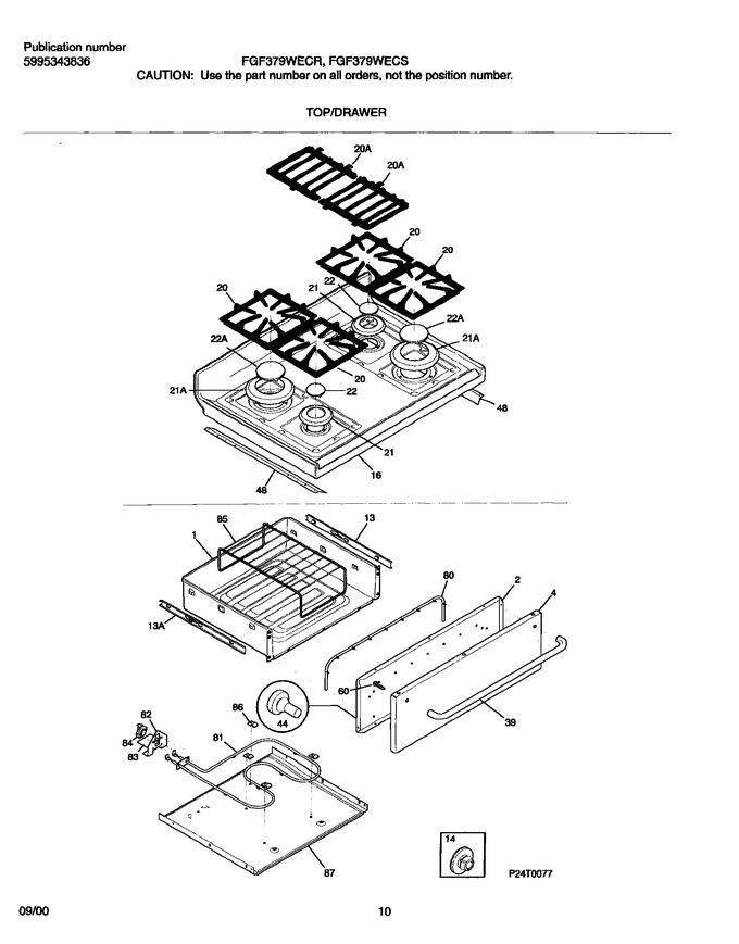 Diagram for FGF379WECS