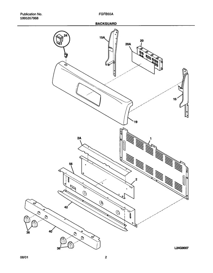 Diagram for FGFB55ASA