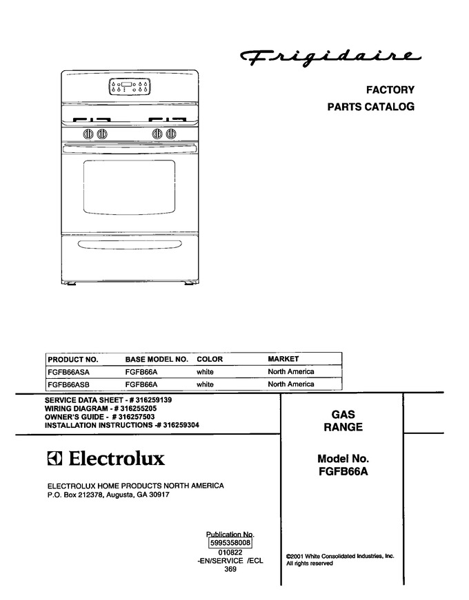 Diagram for FGFB66ASA