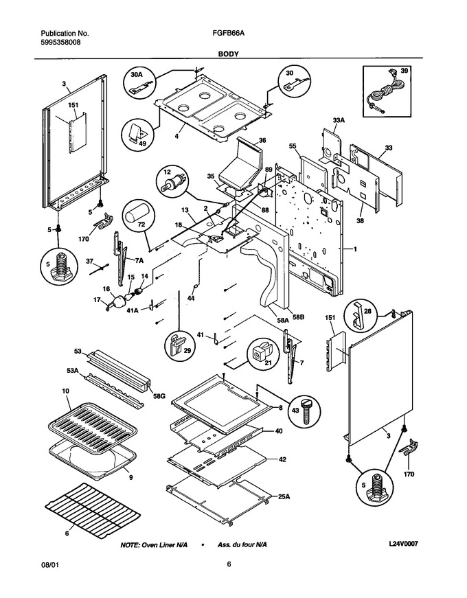 Diagram for FGFB66ASA