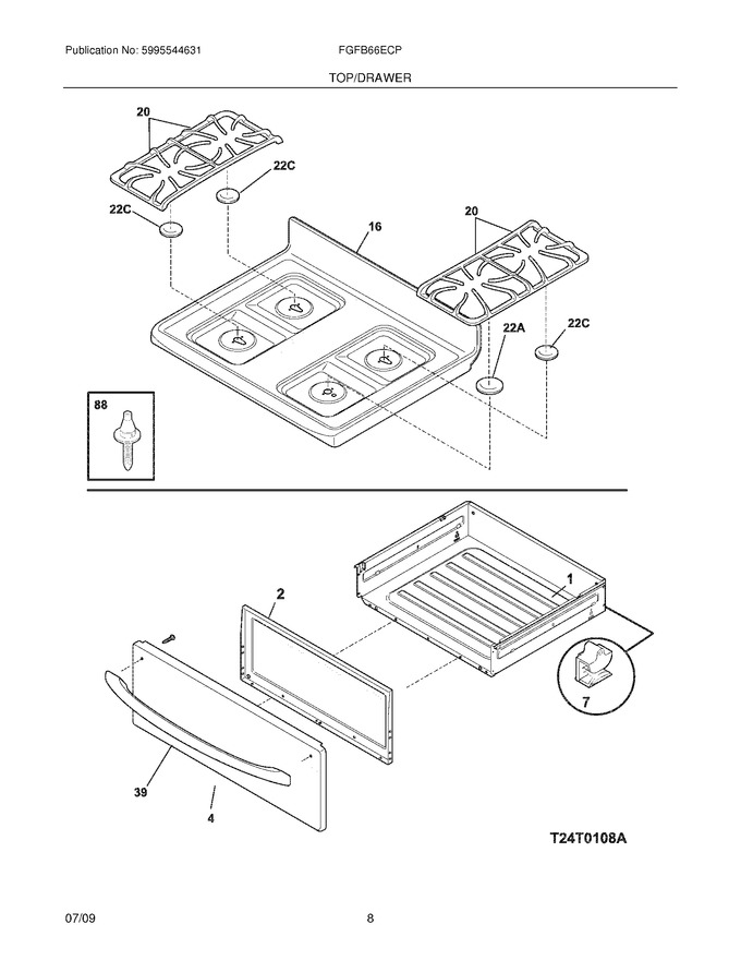 Diagram for FGFB66ECP