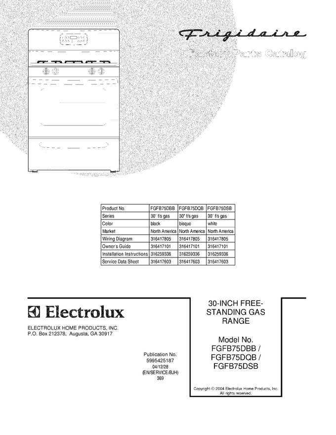 Diagram for FGFB75DBB