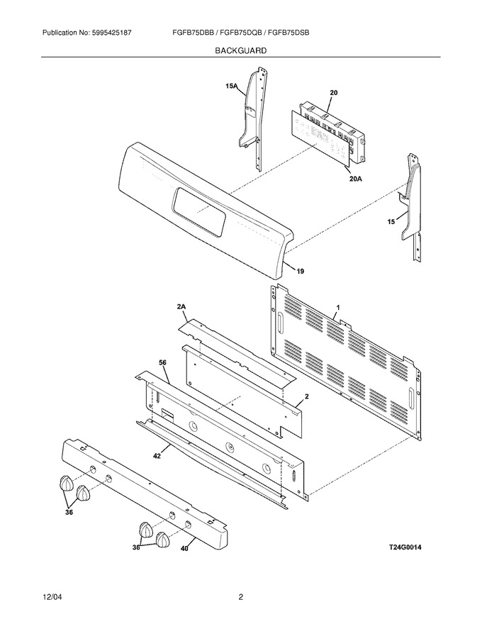 Diagram for FGFB75DSB