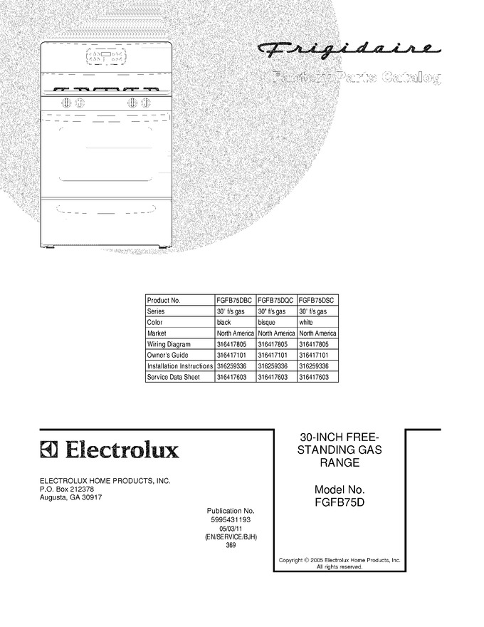 Diagram for FGFB75DBC