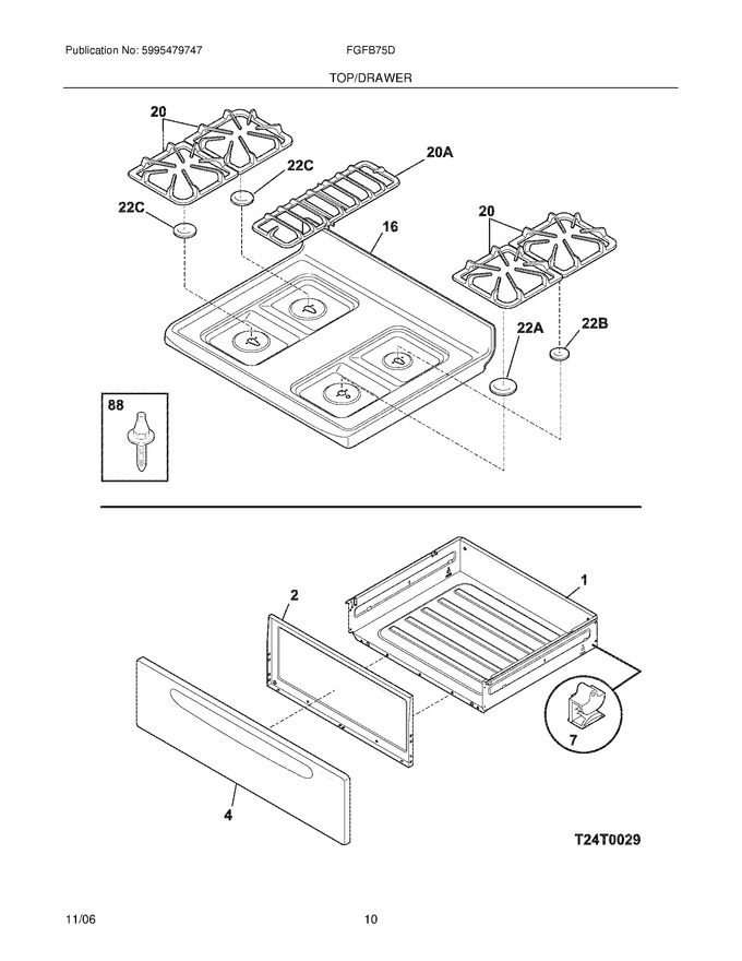 Diagram for FGFB75DBG