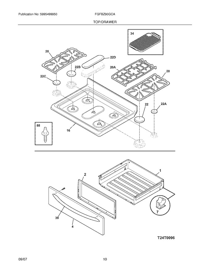 Diagram for FGFBZ90GCA
