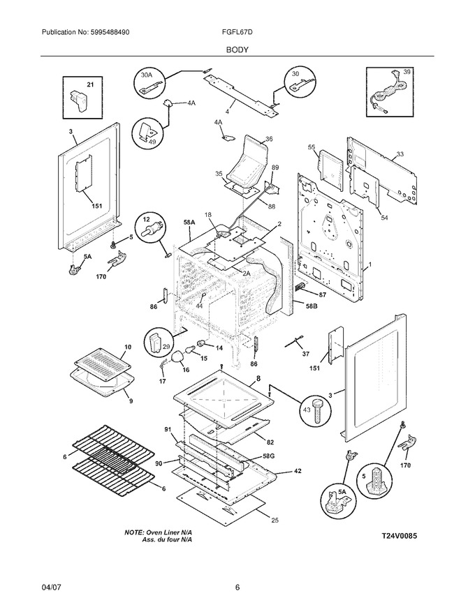 Diagram for FGFL67DSJ