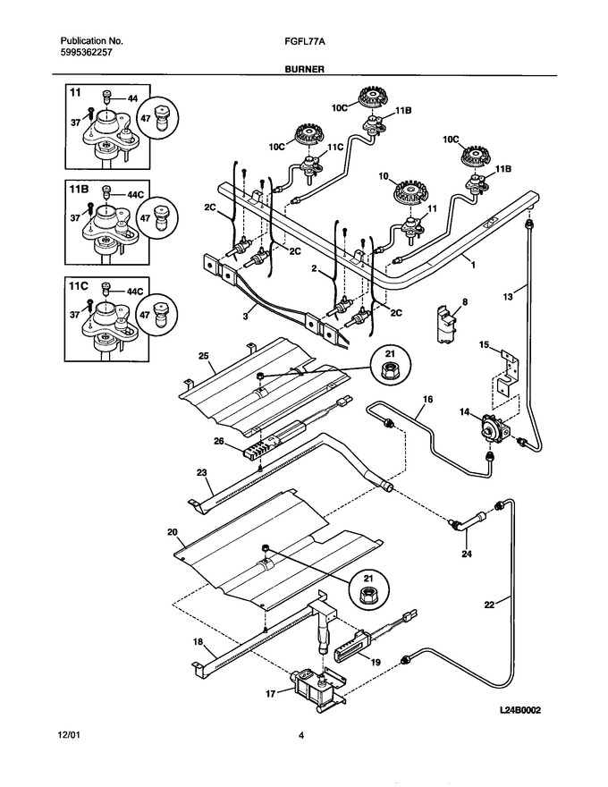 Diagram for FGFL77ASD