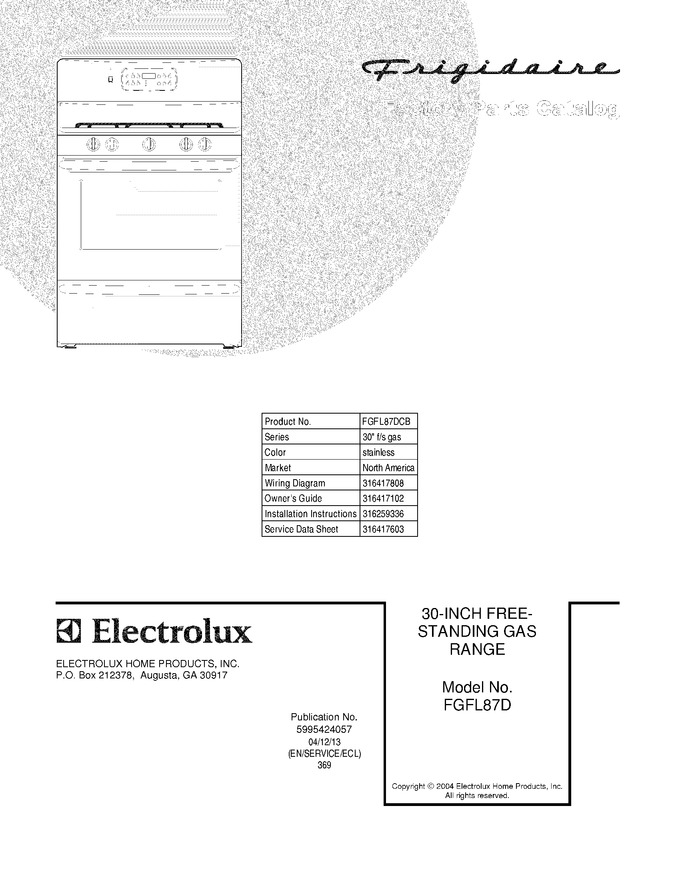 Diagram for FGFL87DCB