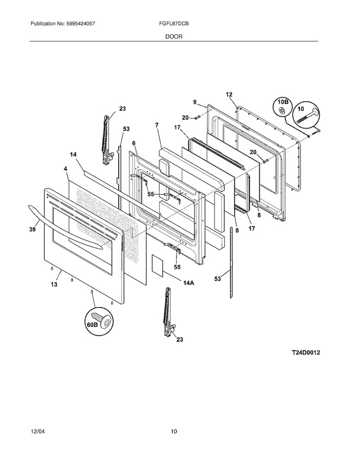 Diagram for FGFL87DCB
